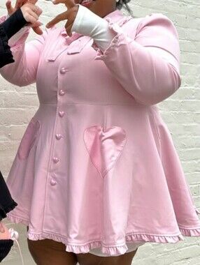Like New 4X My Violet Wonderland Coat in Pink